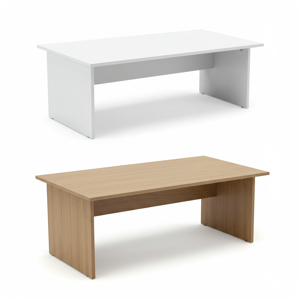 カラーバリエーションの豊富なデスク