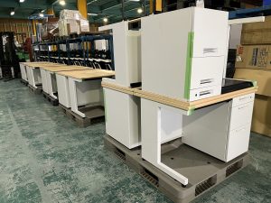 片袖デスク 買取